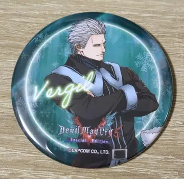 데빌 메이크라이 크리스마스 캔뱃지 버질