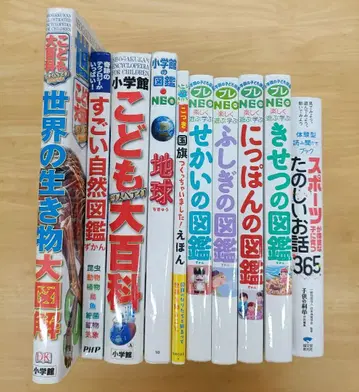 학켄 소학관 도감 10권 세트 묶음 판매