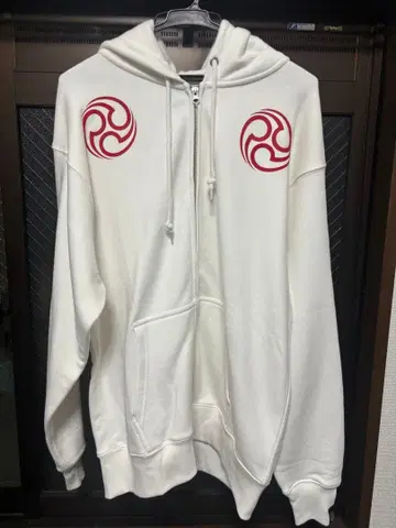 PEACEMAKER 화이트 호랑이 후드티 사이즈 L