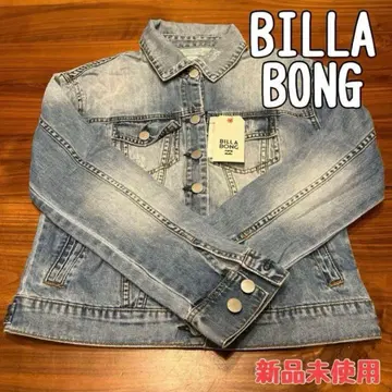 택 포함 새상품! BILLABONG 데님 자켓 데님 여성용