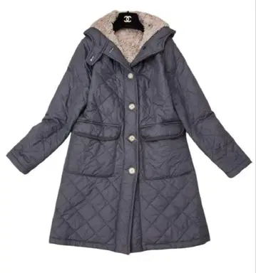 매킨토시 보아 안감 퀼팅 자켓