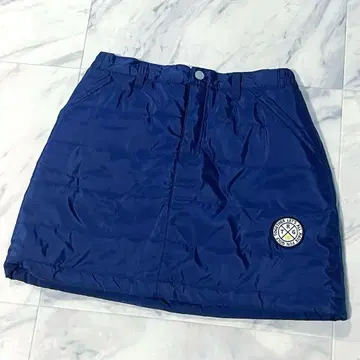 TIGORA 골프 네이비 충전솜 퀼팅 스커트 사이즈 L 방한