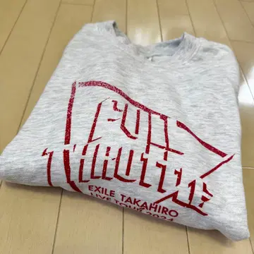 EXILE TAKAHIRO FULL THROTTLE 맨투맨 트레이닝복