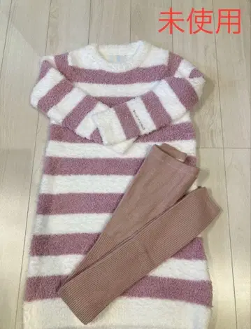 미사용 [GELATO PIQUE] 룸웨어 [GU] 레깅스 세트