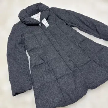 택 포함 새상품 Feroux 롱 다운 자켓 사이즈 1 그레이