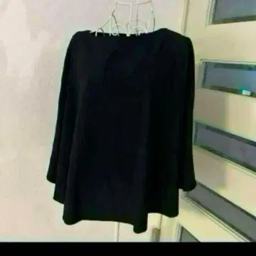 ADORE 어도어 38 판초 블라우스 블랙