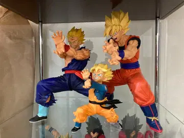 드래곤볼 제일복권 손오반 손오공 부자 에네르기파 세트 피규어