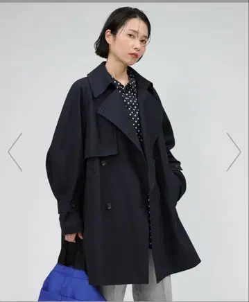 BABYLONE 트윌 숏 트렌치코트