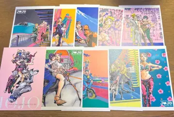 죠죠의 기묘한 모험 엽서 10장 세트 죠죠전 2012