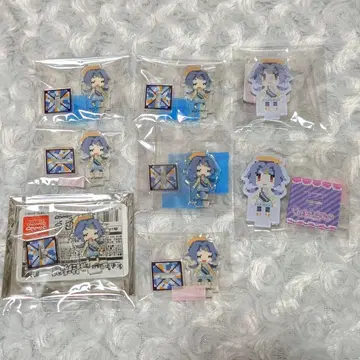 마이마이마이고엔 도트 아크릴 스탠드 양면 아크릴 스탠드 히카루 8점