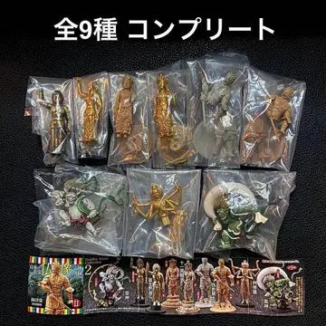 KAIYODO 일본의 보물 불상 입체도록 2 전 9종 컴플리트