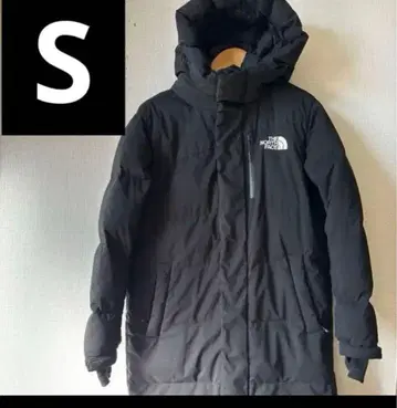 THE NORTH FACE 블랙 롱 다운 자켓 남성용 S 블랙