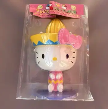헬로키티 멕시칸풍 후르츠 시보리 미사용 새상품