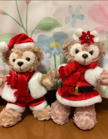 더피 셰리메이 인형 배지 크리스마스 디즈니씨