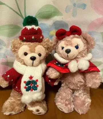 더피 셰리메이 인형 배지 크리스마스 디즈니씨 2010