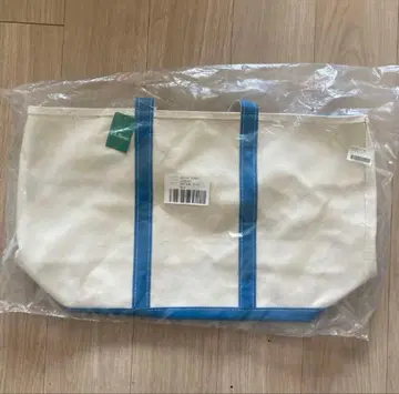 [ 새상품 택 포함 ] llbean 보트 앤 토트, 지퍼 라지 블루