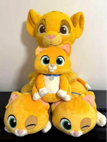 디즈니 라이온킹 심바 봉제 인형 세트