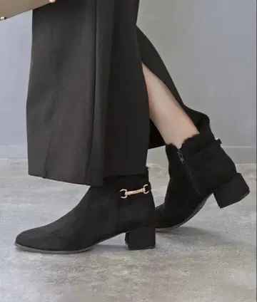 grandfleur 비트 벨트 부착 숏부츠/힐