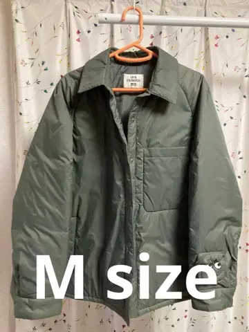 유니클로 퍼프 테크 셔츠 자켓 M 사이즈