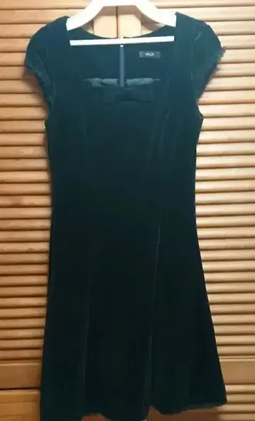 MILK 벨로아 원피스 드레스