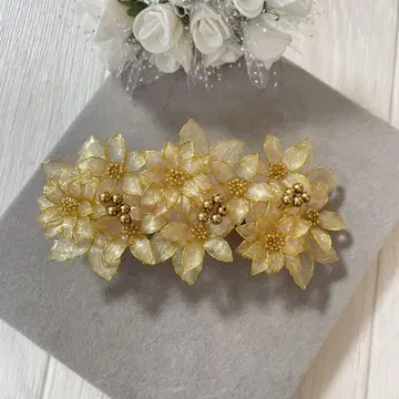 빅 머리핀 [ 성야~포인세티아 ]