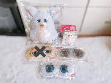 다이토 제일복권 퍼비 봉제 인형 손가락 인형 안대 4종 세트