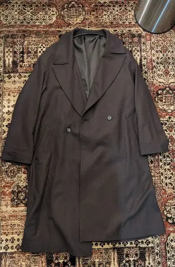 [ JOURNAL STANDARD ] 빅 실루엣 코트 다크 브라운 L