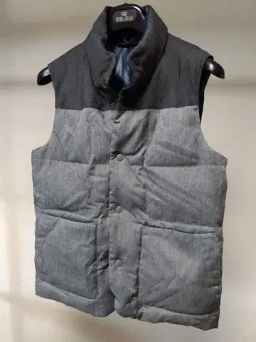 미사용 kent curwen 다운 베스트 리버서블