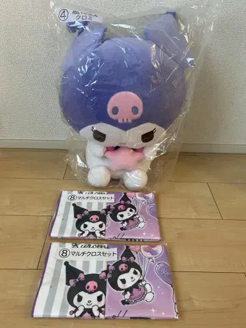 산리오 캐릭터 대상 뽑기 봉제 인형 쿠로미