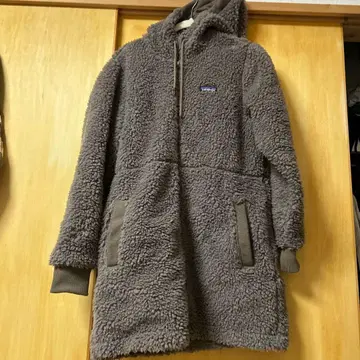 파타고니아 Patagonia 더스티 메사 후드티 보아 플리스 브라운