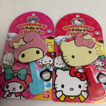 [ SANRIO ] 산리오 캐릭터즈 초콜릿 핸드 거울 키티 마이멜로디