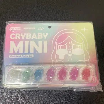 POPMART POPBEAN CRYBABY MINI FIGURE