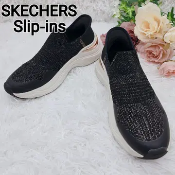 컨디션 최상 스케쳐스 슬립인즈 스니커즈 블랙 22.5cm