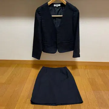 링 코드 트위드 SETUP 셋업 상하의