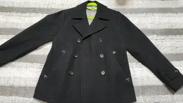 UNITED ARROWS 블랙 피코트 M