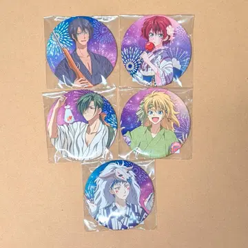 새벽의 연화 제비뽑기당 캔뱃지 B 하쿠 제하 제노 신아 세미 컴플리트