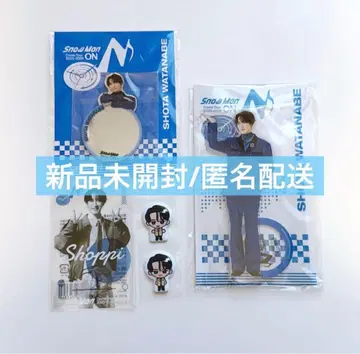 [ 새상품 ] 와타나베 쇼타 클리어 스티커 아크릴 스탠드 거울 스티커