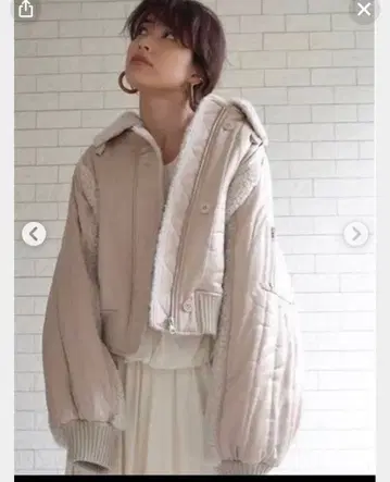 퀼팅 보아 숏 MA-1