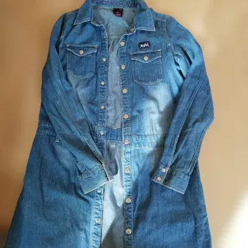X-girl 데님 자켓