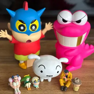 짱구는 못말려 피규어 세트