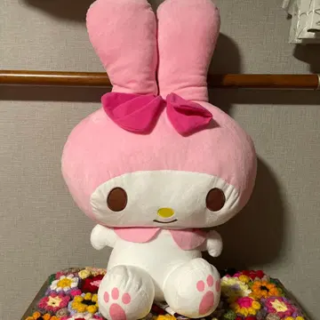 새상품 마이멜로디 초초BIG 봉제 인형 ~미미무스비~