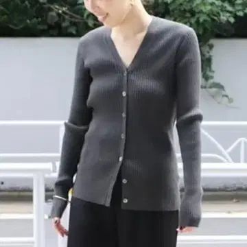 Plage Stretch Rib 스트레치 리브 가디건