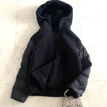 새상품급 더마컬렉션 보아 도킹 후디 에코 다운 블랙 1