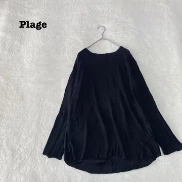 EK4082 [플라주] 썸머 니트 [F] 시어 비침 백 롱 래글런