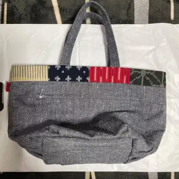 [새상품급] 기에몬 기에몬 쿠루메가스리 패치워크 토트백 전통 공예품