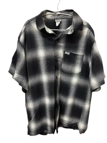 caltop 옴브레 체크 S/S 셔츠 M