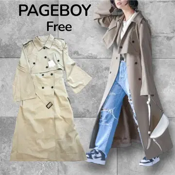 페이지 보이 PAGEBOY 트렌치코트