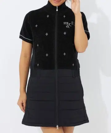 마리끌레르 여성용 니트 원피스 골프 LL