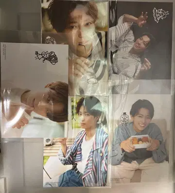 스즈키 히데노부 고쥬우쟈 백야육왕 달력 이벤트 특전 브로마이드 5장