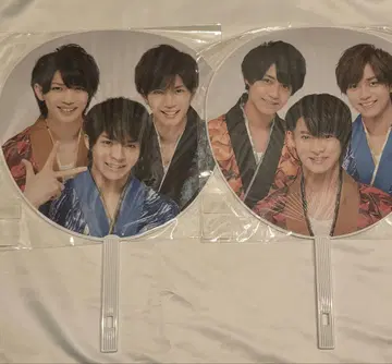 [레어] King & Prince 부채 2장 킹프리